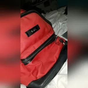 Michael Kors | Bags | Michael Kors Red Canvas Waterproof  display picture 1